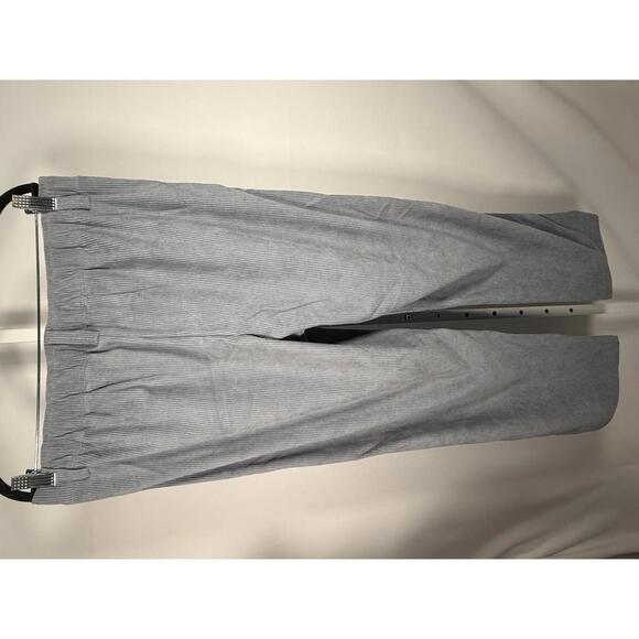 NWT Halara Mid Rise Zipper Pocket Corduroy Casual Pants Cloud Gray Blue Size L - Picture 9 of 11